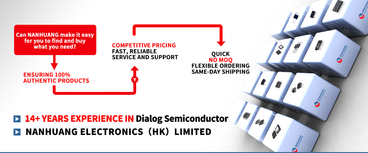 NHE Offers a Wide Variety of Semiconductors from Dialog Authorized Distributor