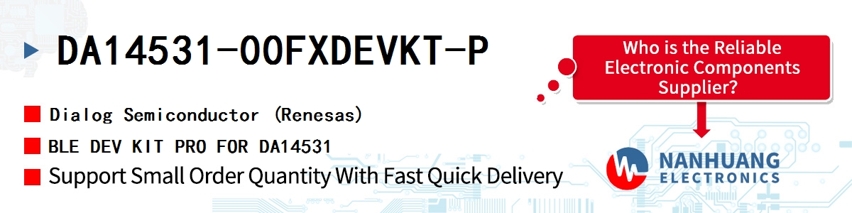 DA14531-00FXDEVKT-P Dialog BLE DEV KIT PRO FOR DA14531