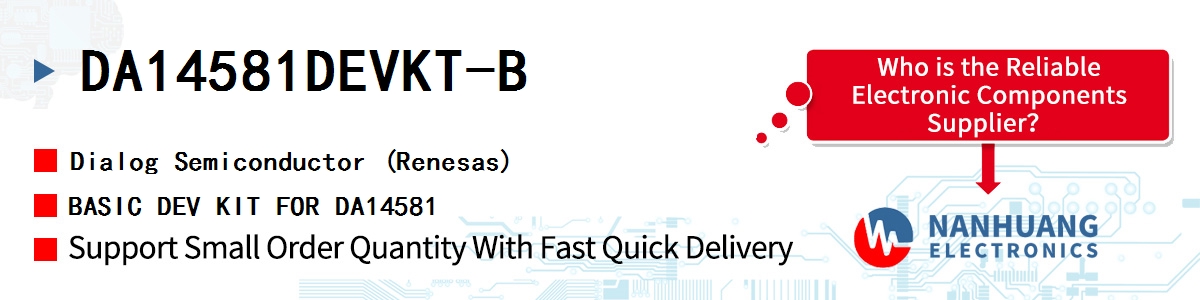 DA14581DEVKT-B Dialog BASIC DEV KIT FOR DA14581