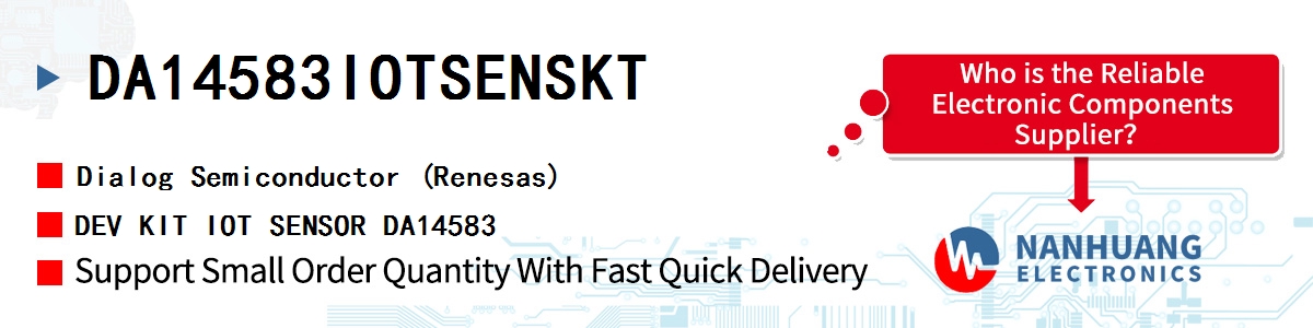 DA14583IOTSENSKT Dialog DEV KIT IOT SENSOR DA14583