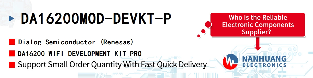 DA16200MOD-DEVKT-P Dialog DA16200 WIFI DEVELOPMENT KIT PRO