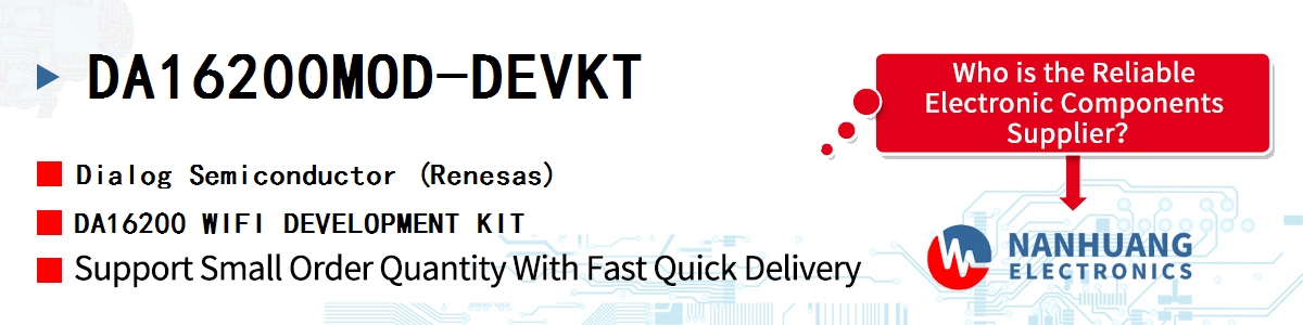 DA16200MOD-DEVKT Dialog DA16200 WIFI DEVELOPMENT KIT