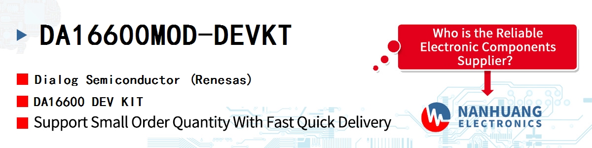 DA16600MOD-DEVKT Dialog DA16600 DEV KIT