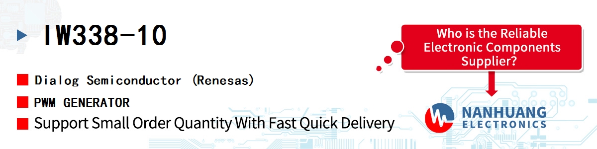 IW338-10 Dialog PWM GENERATOR