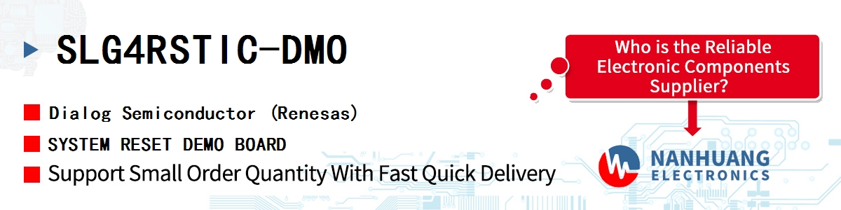 SLG4RSTIC-DMO Dialog SYSTEM RESET DEMO BOARD